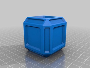 cube container infinity scenography games escenografia infinitythegame game 3d print model - Mito3D