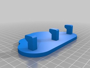 mein customized key hanger cloud-Speicher Haushalt 3d print model - Mito3D
