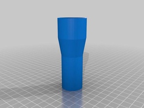 coperchio adattatore per tubo r1 strumenti personalizzato 3d print model - Mito3D
