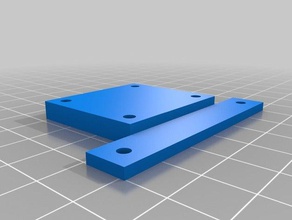 chassis front plate 3d printing 3d print model - Mito3D