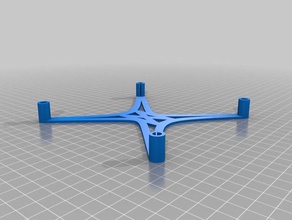 mon personnalisés hyperbolique micro brossé quadcopter frame rc véhicules 3d print model - Mito3D