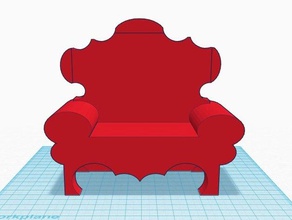 fabulous amberis-bigery chair model furniture 3d print model - Mito3D