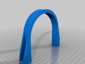 my customized pipe saddle clamp buttrusses parts 3d print model - Mito3D