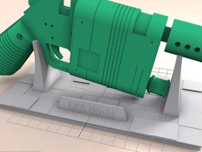 reys nn-14 soporte de tornillos props blaster exhibición starwars star wars 3d print model - Mito3D