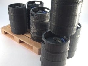 barril de cerveza alimentos beber 3d print model - Mito3D