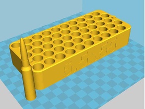 dinamik cephane depolama spor açık havada customizer yeniden tepsi 3d print model - Mito3D