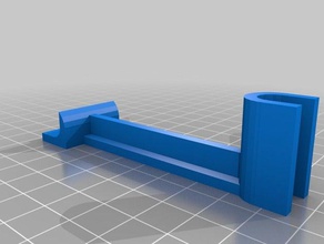 tool-Ebene x-Achse prusa i3 3d Drucker - Zubehör angepasst 3d print model - Mito3D