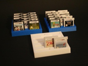 nintendo ds 3ds cartouche de stockage jouet jeu accessoires 3d print model - Mito3D
