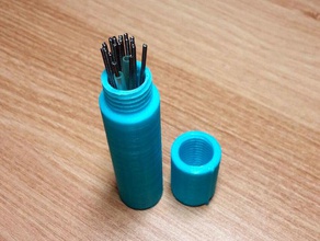needle case containers holder pin screw 3d print model - Mito3D