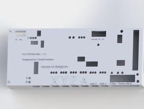 cnc de 4 pc c32 placa adaptadora revision: 15 gabinete diy 3d print model - Mito3D
