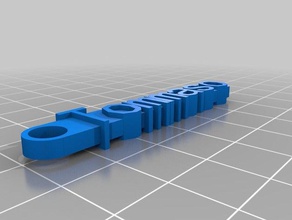 tommaso organizzazione personalizzato 3d print model - Mito3D