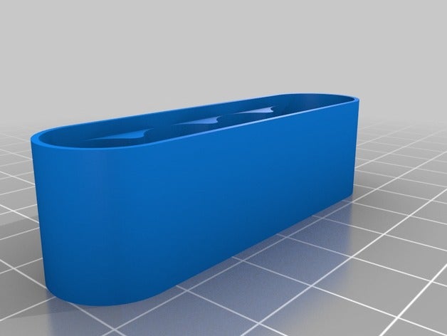 mon personnalisés boîtier de batterie aa 1x4 haut couche 03 les conteneurs 3D print model - Mito3D