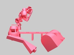 wobble ryobi Füße Kunst boolean Komponenten Kontakt spam union warten 3d print model - Mito3D