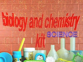Chemie-Biologie-kit Bakterien Biochemie high-school makeredchallenge Mitte der Schule Wissenschaft Dampf Stamm tvy virus 3d print model - Mito3D