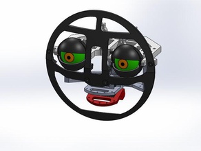 animatronic de girassol robótica 3d print model - Mito3D