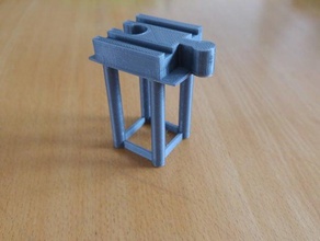 brio compatible bridge pier construction toys 3d print model - Mito3D