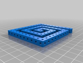 fibonacci coisa matemática a arte espiral de menger esponja topmod 3d print model - Mito3D
