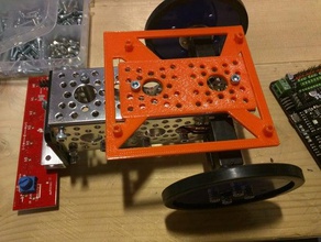 romeu actobotics de montagem robótica dfrobot fusão 360 3d print model - Mito3D