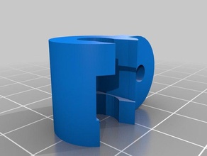 g2s delta rostock diagonal rod-clips 3d Drucker Teile G2 pro geeetech 3d print model - Mito3D
