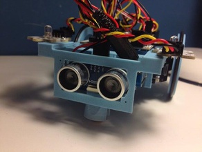 soporte ir-sensor ABS printbot Robotik 3d print model - Mito3D