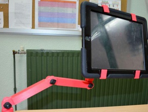 ipad stand air tablet artproject makeredchallenge holder 3d print model - Mito3D