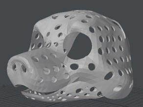la tête de marionnette base version32 cochon animaux masque pawpet 3d print model - Mito3D