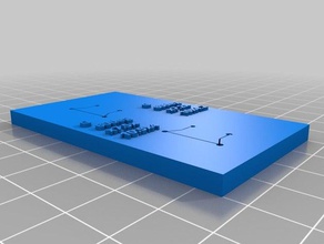 Schwalbenschwanz inmoov zu testen Robotik 3d print model - Mito3D