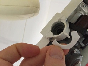 mira go shower water inlet bracket clip diy repair 3d print model - Mito3D