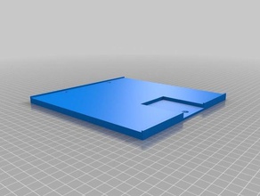 solidoodle 3 beheizten Bett-upgrade 3d Drucker Teile beheizte build Plattform 3d print model - Mito3D