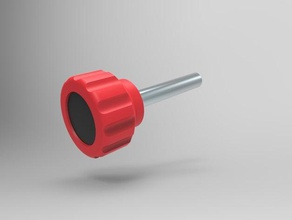 screw knob parts tools 3d print model - Mito3D