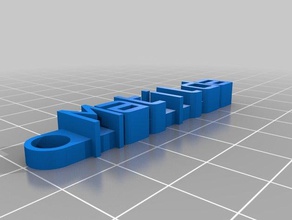 matilda organização personalizado 3d print model - Mito3D