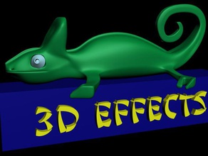 camaleon hayvanlar 3d print model - Mito3D