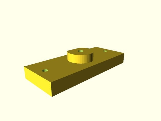 patauge bowden adaptateur côté de l'encoche 3d l'imprimante extrudeuses extrudeuse 3D print model - Mito3D