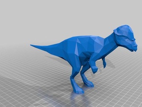 pachycephalosaurus animals 3d print model - Mito3D