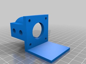 modus-markabot-horizontal motor mount unoffical v1 3d printing 3d print model - Mito3D