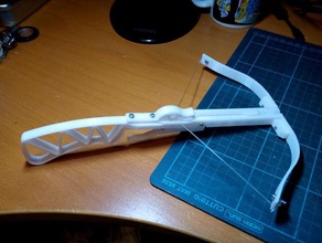arco e flecha ao estilo ocidental de seta esporte ar livre mini besta 3d print model - Mito3D