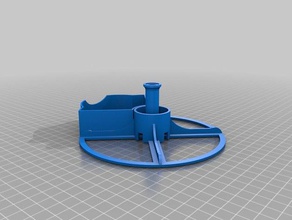 my customized little stuff carousel -- parametric remix2 organization 3d print model - Mito3D