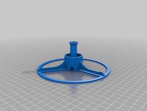 my customized little stuff carousel -- parametric remix3 organization 3d print model - Mito3D