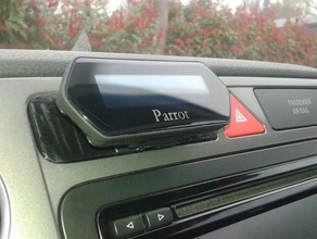 parrot mki 9100-Bildschirm-Halter tiguan golf 6 plus automotive Unterstützung volkswagen 3d print model - Mito3D