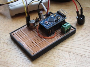pcb proto board titular eletrônica protótipo 3d print model - Mito3D