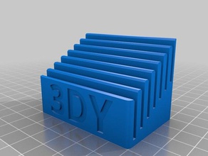 credit card holder household creditcard 3d print model - Mito3D