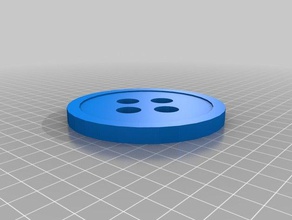 oversized button accessories customized 3d print model - Mito3D
