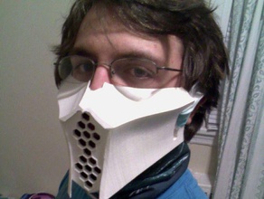 rave máscara el traje wearable 3d print model - Mito3D