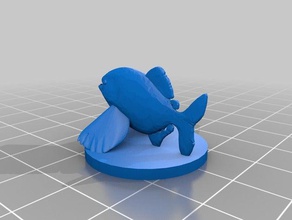 onwu azu oyuncak oyun aksesuarlar hayvan balık pathfinder 3d print model - Mito3D