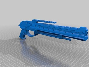 cod aw pistola 3d impresión 3d print model - Mito3D