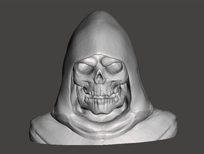 skeletor-buste modèles 3d print model - Mito3D