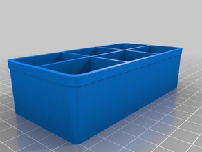 my customized boxx insert divisions tool holders boxes 3d print model - Mito3D