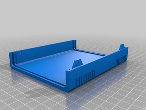 benutzerdefinierte Projekt-Gehäuse 140 110 45 unten - Elektronik angepasst 3d print model - Mito3D