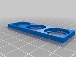 battery pack holder 18650 electronics customized 3d print model - Mito3D