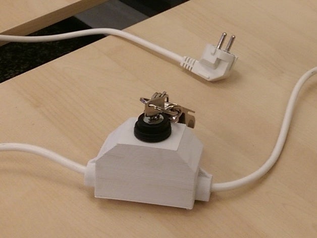 Elektro-key-lock diy Fall Fällen elektrische sperren power-Kabel 3D print model - Mito3D